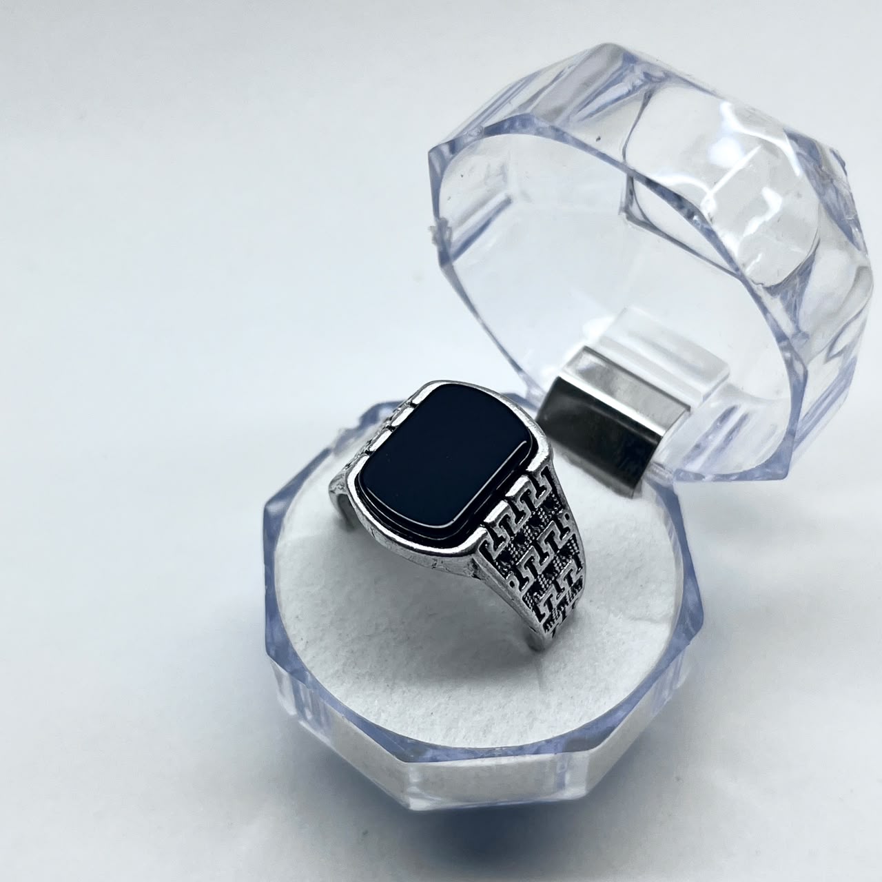 Turkish Stylish Sleek Design Ring For Boys With Premium Ring Box | Perfect For Gift