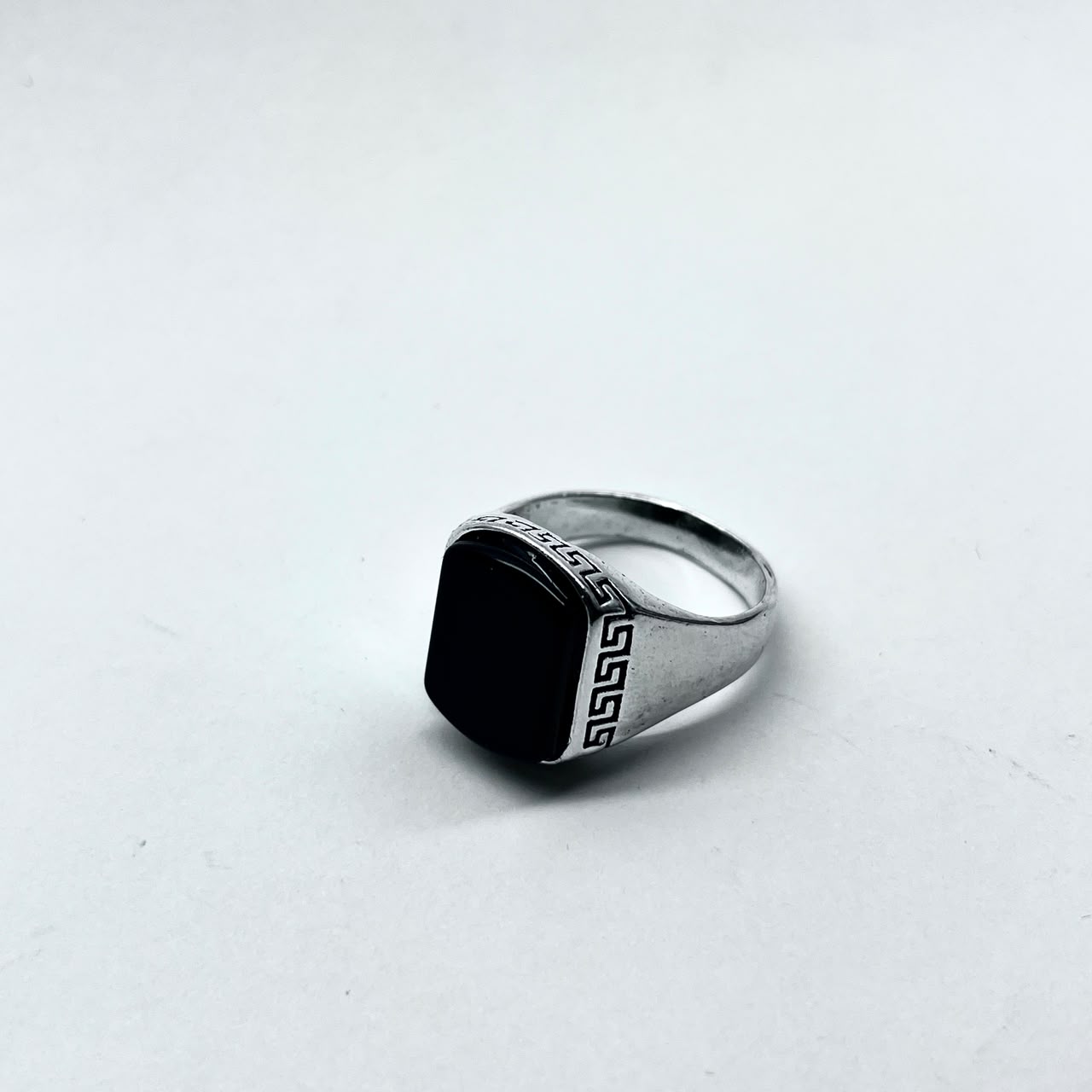 Turkish Stainless Steel Ver-Sace Ring For Boys With Premium Ring Box | Perfect For Gift